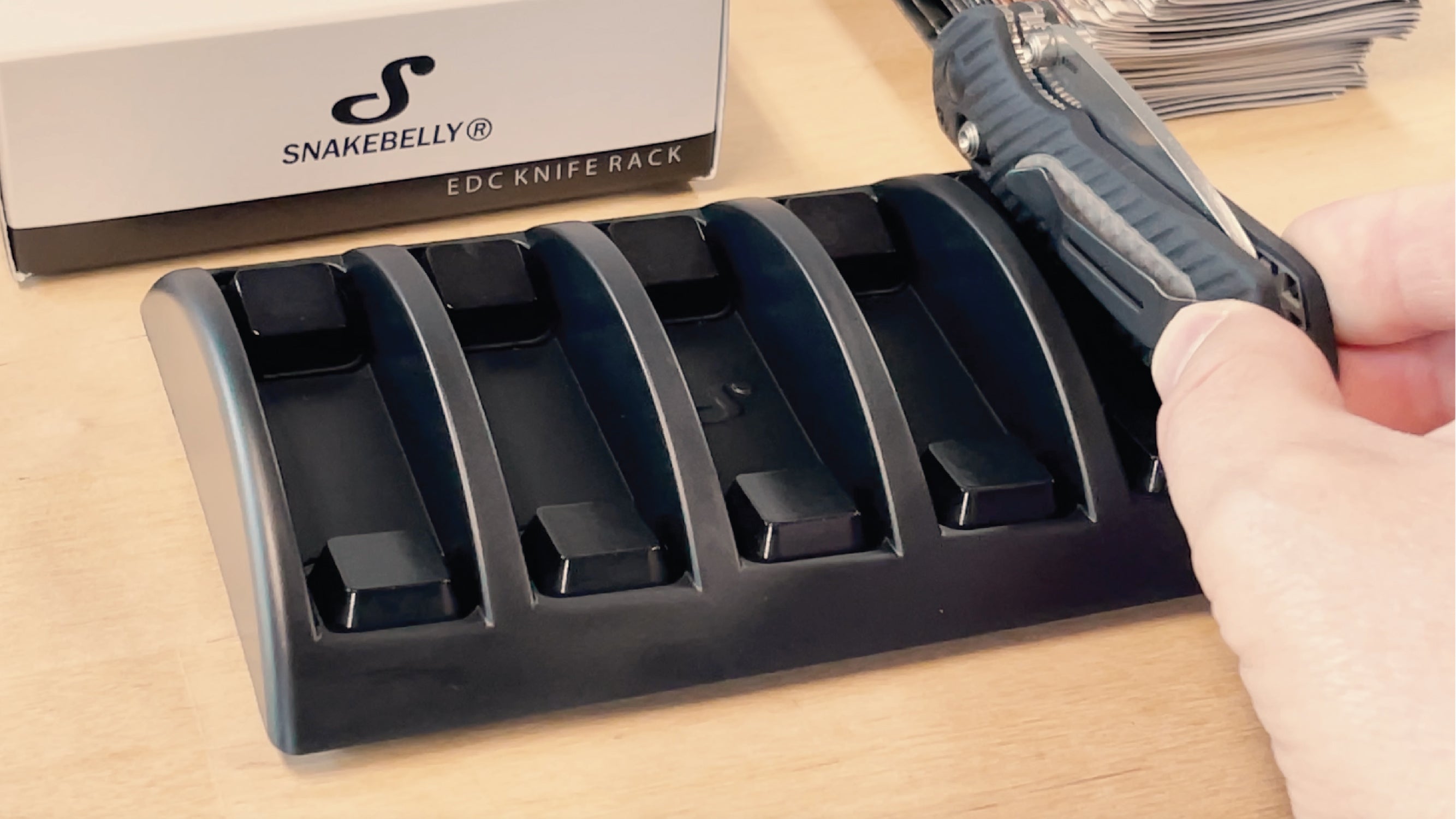 EDC Knife Rack Collection – Snakebelly