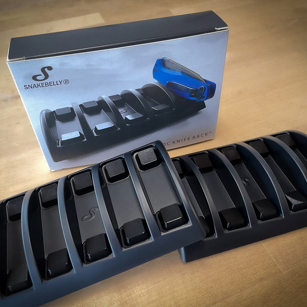 EDC Knife Rack 10-Position (2-Pack) – Snakebelly