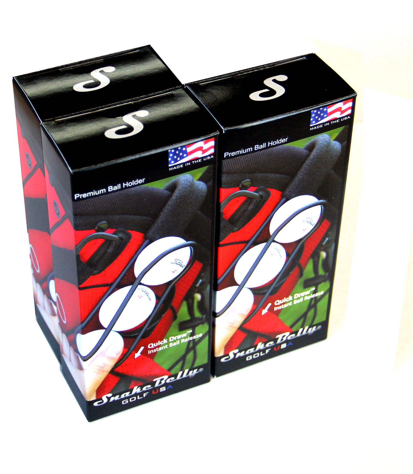 Snakebelly Golf Ball Holder - Golf Outing Gift Pack (3pcs)